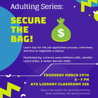 Adulting Series: Secure the Bag!